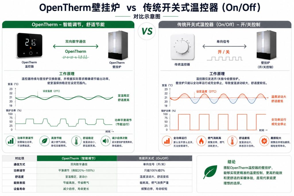 OpenTherm壁挂炉